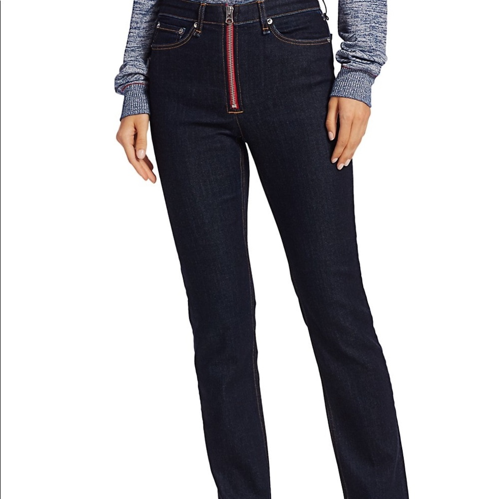 Rag & Bone High Rise Cigarette Jeans